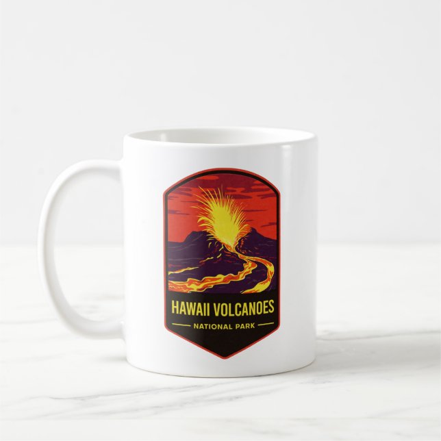 Hawaii Volcanoes National Park Coffee Mug (Left)