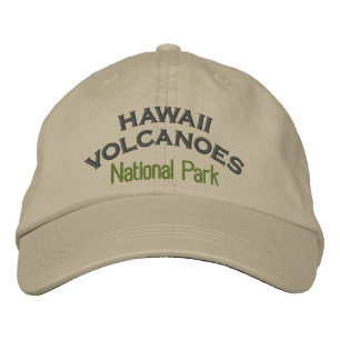 Hawaii Volcanoes National Park Embroidered Hat