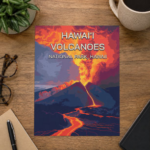 Hawai'i Volcanoes National Park Hawaii Postcard