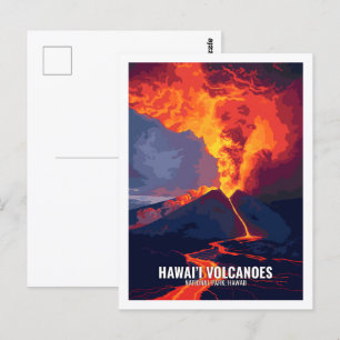 Hawai'i Volcanoes National Park Hawaii USA  Postcard
