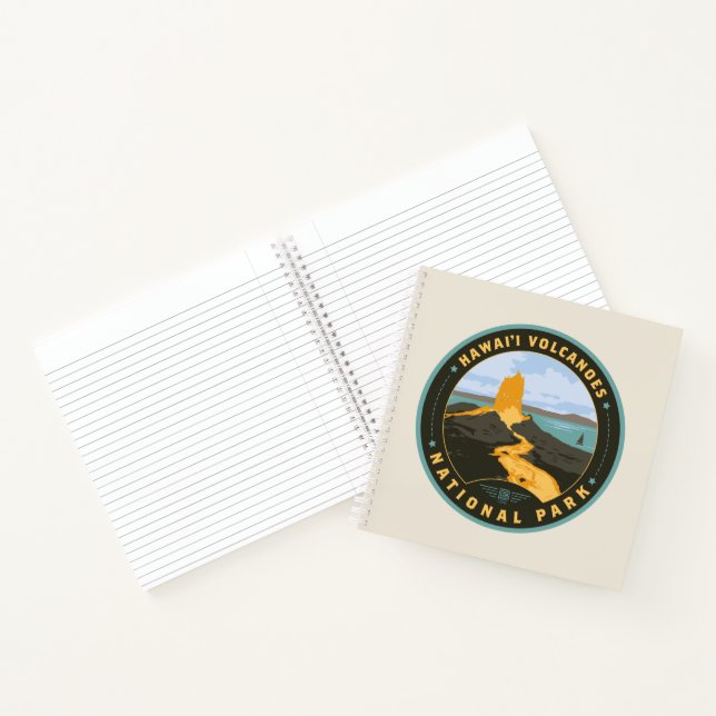 Hawaii Volcanoes National Park Notebook (Inside)