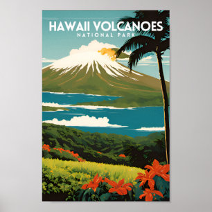 Hawaii Volcanoes National Park Poster