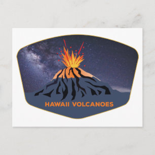 Hawaii Volcanoes National Park souvenir Hawaii Postcard