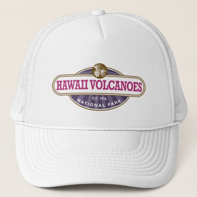 Hawaii Volcanoes National Park Trucker Hat (Front)