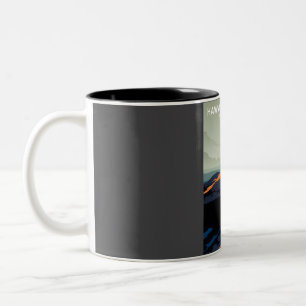 Hawaii Volcanoes National Park Two-Tone Coffee Mug