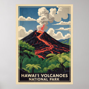 Hawaii Volcanoes National Park V02 Poster