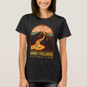 Hawaii Volcanoes National Park Vintage Emblem T-Shirt