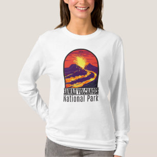 Hawaii Volcanoes National Park Vintage  T-Shirt