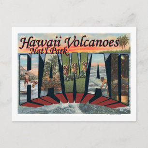 Hawaii Volcanoes Nat'l Park, Hawaii Postcard