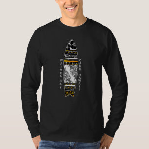Hawaii Waimea Bay North Shore Oahu Surfing T-Shirt