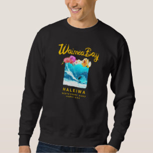 Hawaii Waimea Bay Vintage Hawaiian Sweatshirt