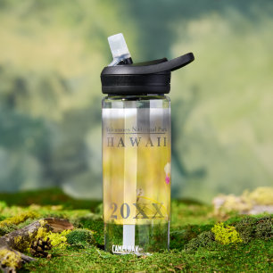 Hawaii Wild Orchid - Volcanoes National Park Year Water Bottle