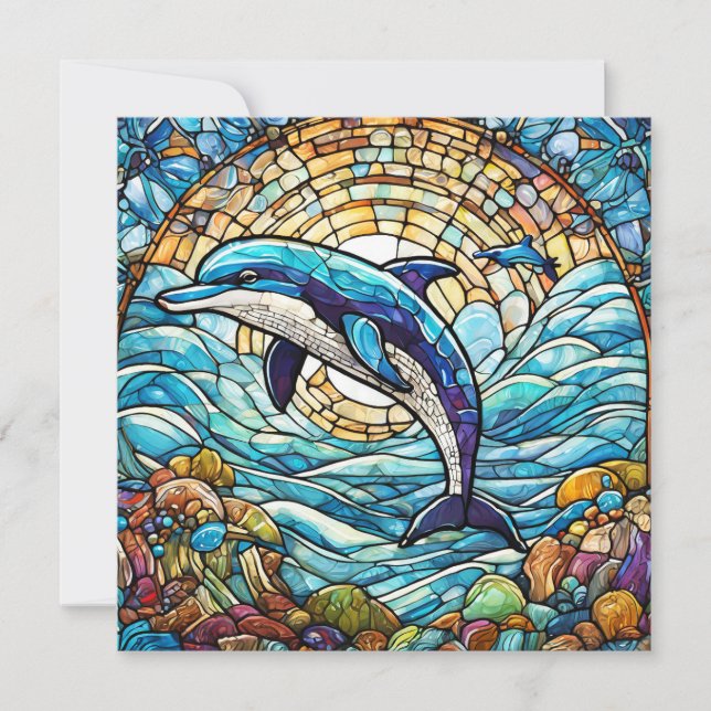 Hawaiian aloha art card blank back (Front)