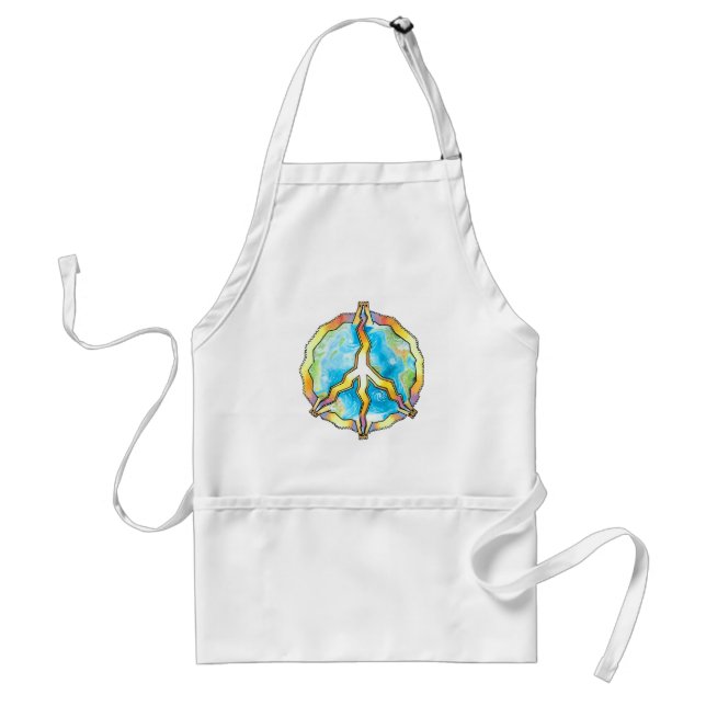 Hawaiian Aloha Flowing to the World Standard Apron (Front)