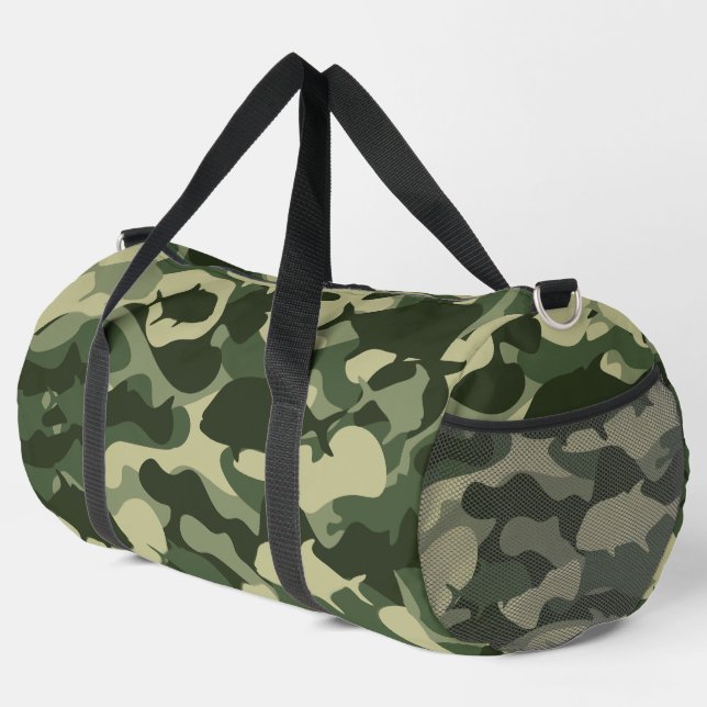 Hawaiian aloha print duffle bag (Right Corner)