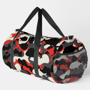 Hawaiian aloha print duffle bag