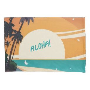 Hawaiian/Aloha/Tropical/beach Pillowcase