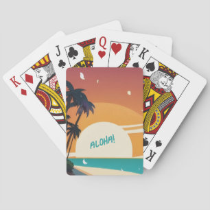 Hawaiian/Aloha/Tropical/beach Playing Cards