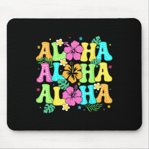Hawaiian Aloha Tropical Luau Costume Party Hawaii  Mouse Pad