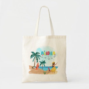 Hawaiian Aloha Vibes Tote Bag