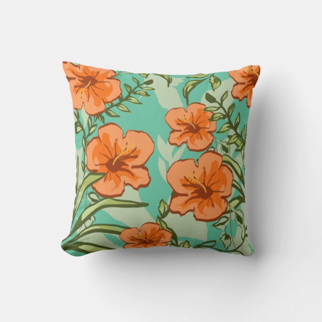 HAWAIIAN ART CUSHION (Front)