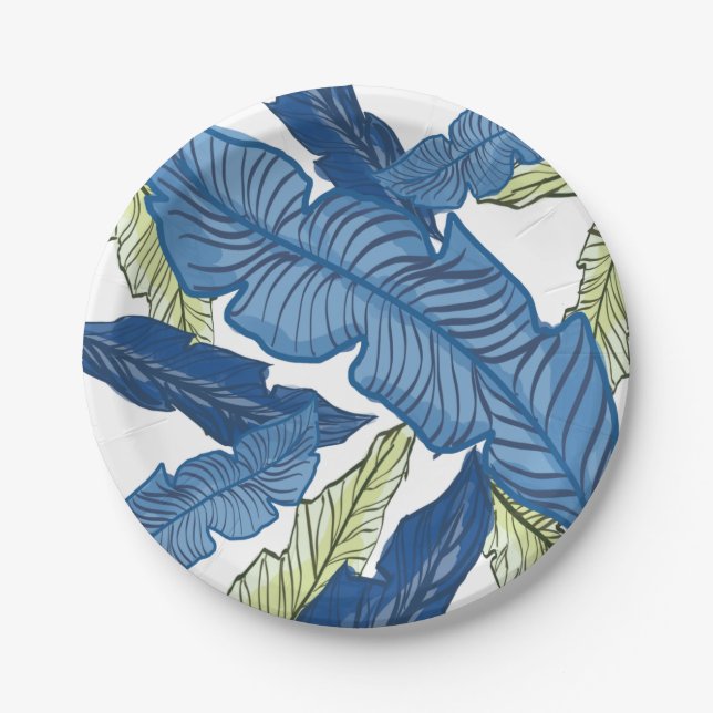 HAWAIIAN ART PAPER PLATE (Front)