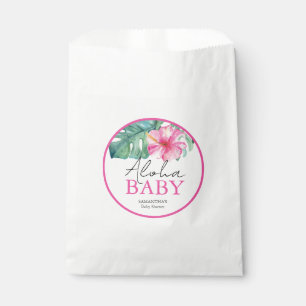 Hawaiian Baby Shower Customised Favour Bag
