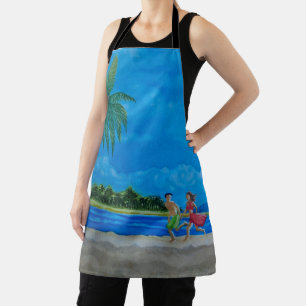 Hawaiian Beach Run Apron
