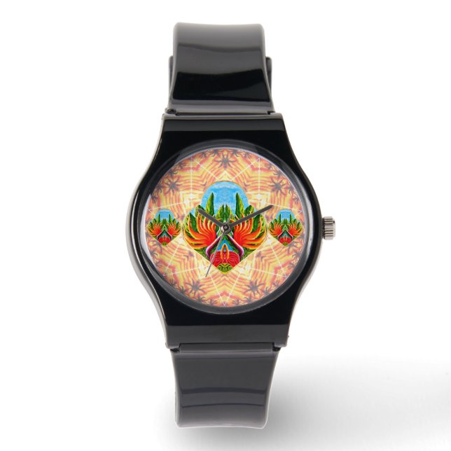 Hawaiian Birds of Paradise  Watch (Front)