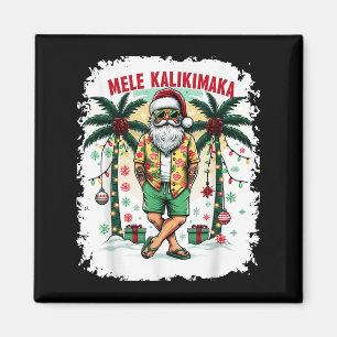 Hawaiian Christmas In July Mele Kalikimaka Hawaii Magnet