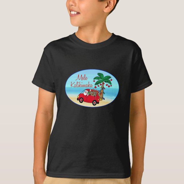 Hawaiian Christmas T-Shirt (Front)