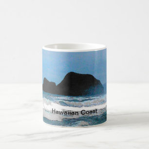 Hawaiian Coastal Island Ocean Tropical Paradise Coffee Mug