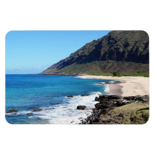 Hawaiian Coastal View Photo Magnet