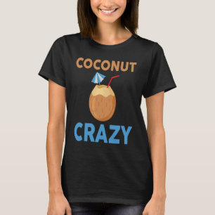 Hawaiian Coconut Crazy Hawaii Pineapple Tiki T-Shirt