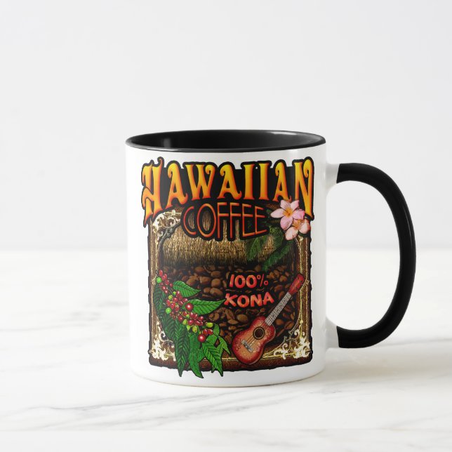 Hawaiian Coffee Mug (Right)