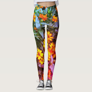 Hawaiian colour Leggings for women/girls