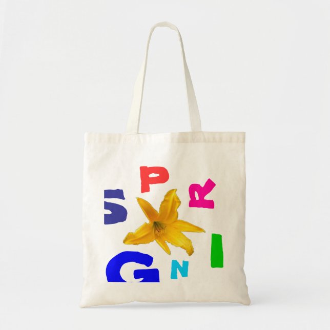 Hawaiian Daylily for spring Tote Bag (Front)