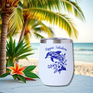 Hawaiian Dolphin- Flippin' Fabulous-Blue