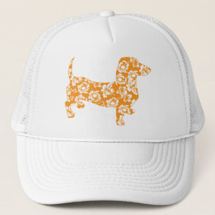 Hawaiian Doxie Dachshund Trucker Hat