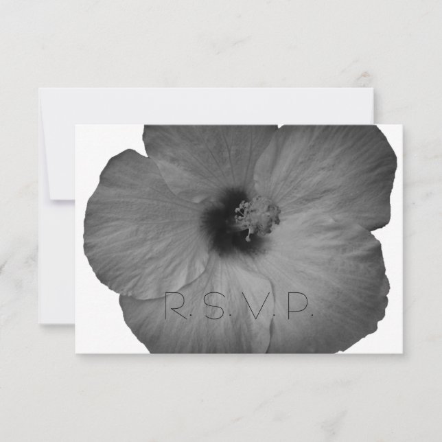 Hawaiian Dreams RSVP Card (Front)