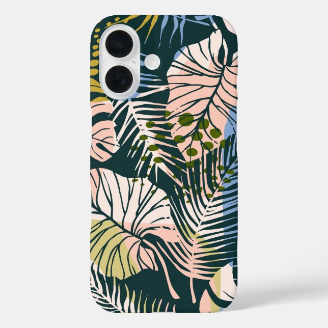 Hawaiian Fern Jungle Phone Case (Back)