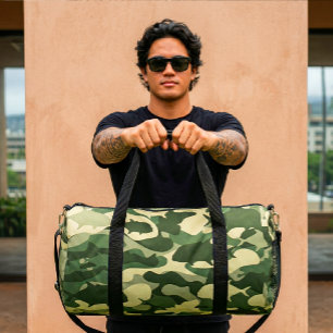 Hawaiian Fish Camo Ulua Papio Duffle Bag