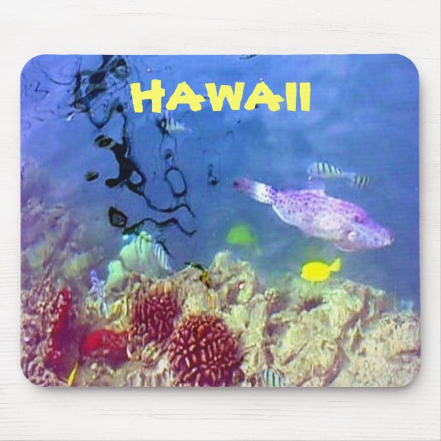 Hawaiian Fish Mousepad (Front)