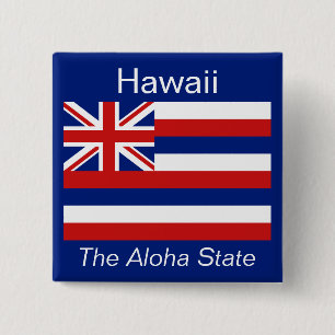 Hawaiian Flag Button