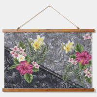 Hawaiian Floral Tapa Fusion