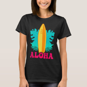 Hawaiian Flower Hawaii Island Summer Beach Vacatio T-Shirt