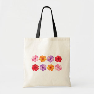 Hawaiian Flowers Tote Bag