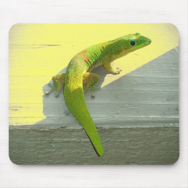 Hawaiian gecko mousepad (Front)