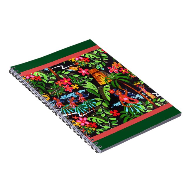 Hawaiian Girls Notebook (Right Side)