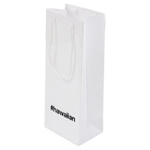 HAWAIIAN Hashtag Wine Gift Bag